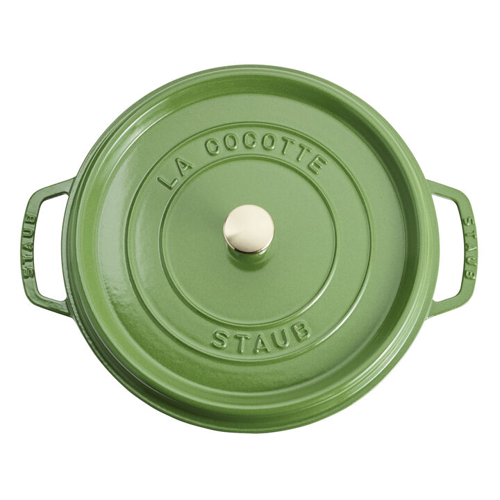 Cast Iron - Round Cocottes, 7 qt, Round, Dutch Oven, Pistachio, large 3