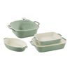 Stoneware, 5-pc, Mixed Baking Dish Set, Eucalyptus, small 1
