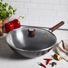 Dragon, 12-inch, Carbon Steel, Wok With Lid, small 15