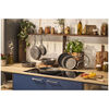 Salina, Stekpanneset Titanf&ouml;rst&auml;rkt keramisk non-stick-bel&auml;ggning, 2-st/ 24/28 cm, Stengr&aring;, Aluminum, small 5