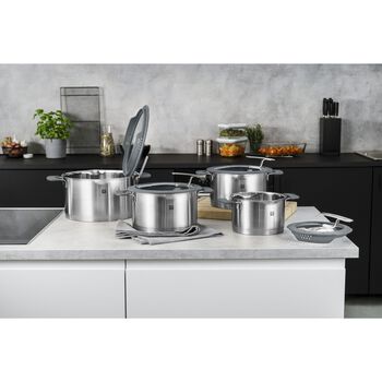 Tencere Seti | 5-par&ccedil;a | paslanmaz &ccedil;elik,,large 2