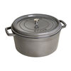 Cast Iron, 9 qt, Round, Dutch Oven, Graphite Grey, small 1