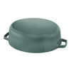 Cast Iron, 6.25 qt, Wide Oval Dutch Oven, Eucalyptus - Factory Second, small 6