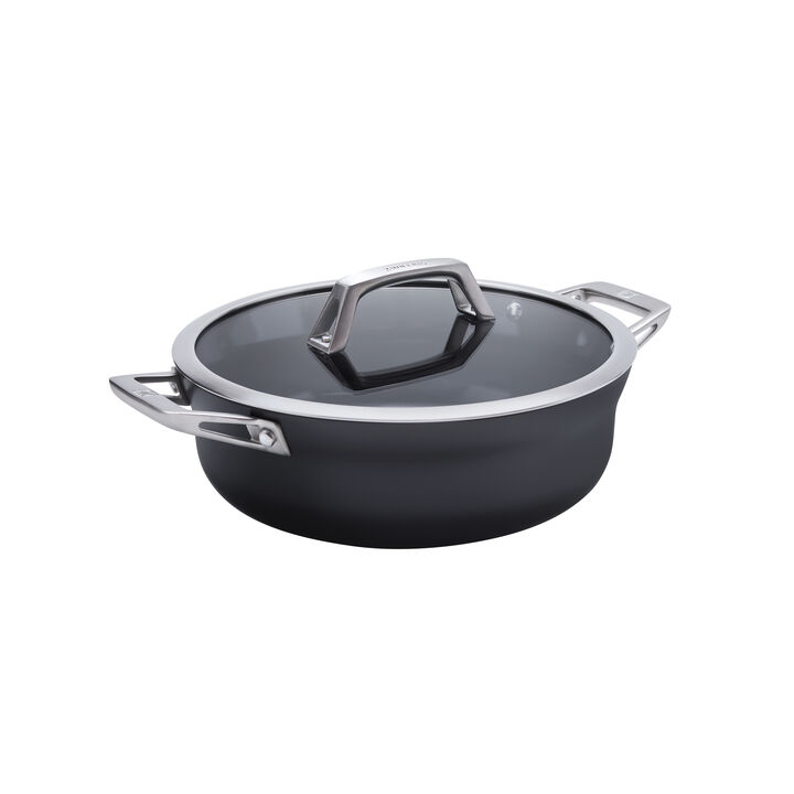 Motion Ceramic, 10-pc, Hard Anodized Ceramic Nonstick Cookware Set Ceramic Coating, large 3
