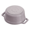 La Cocotte, 10 cm round Cast iron Mini Cocotte cherry blossom, small 5
