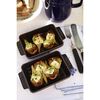 Cast Iron - Minis, 5.5-x 4.25 inch, Rectangular, Mini Baker, Black Matte - Visual Imperfections, small 3