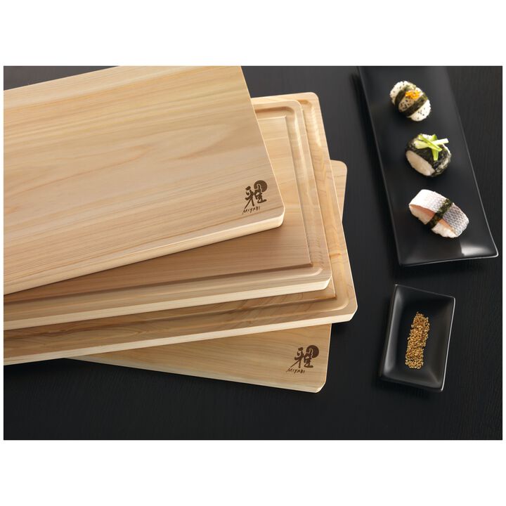 HINOKI CUTTING BOARDS, Tábua de corte 35 cm x 20 cm, Madeira Hinoki, large 2