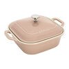 Stoneware, 4-pc, Macaron Mixed Baking Dish Set, Light Pink, small 3