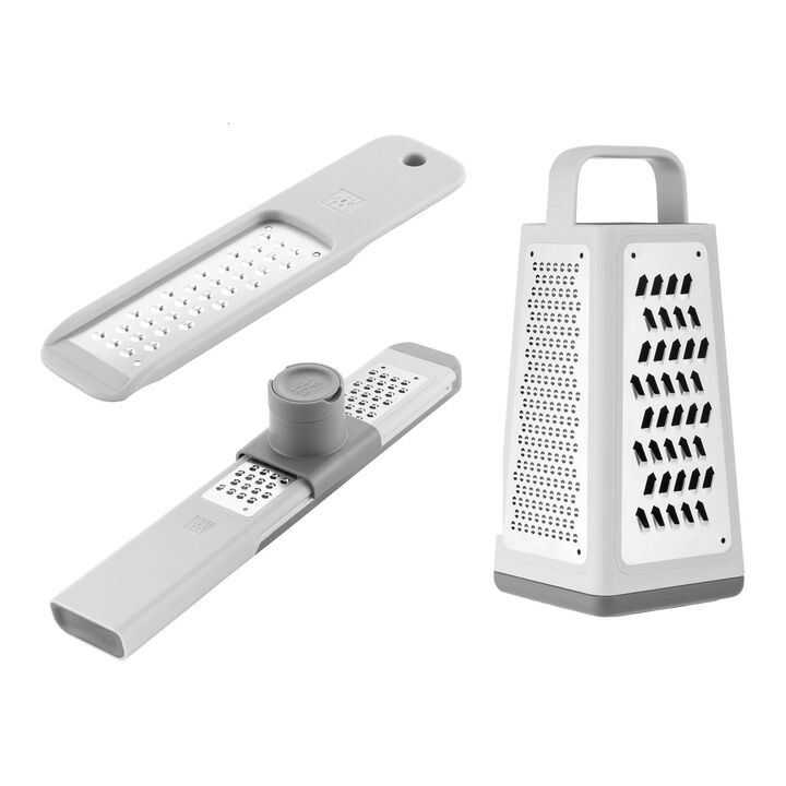 Z-Cut, 3 Piece plastic Kitchen gadgets sets, ancient-grey, large 1