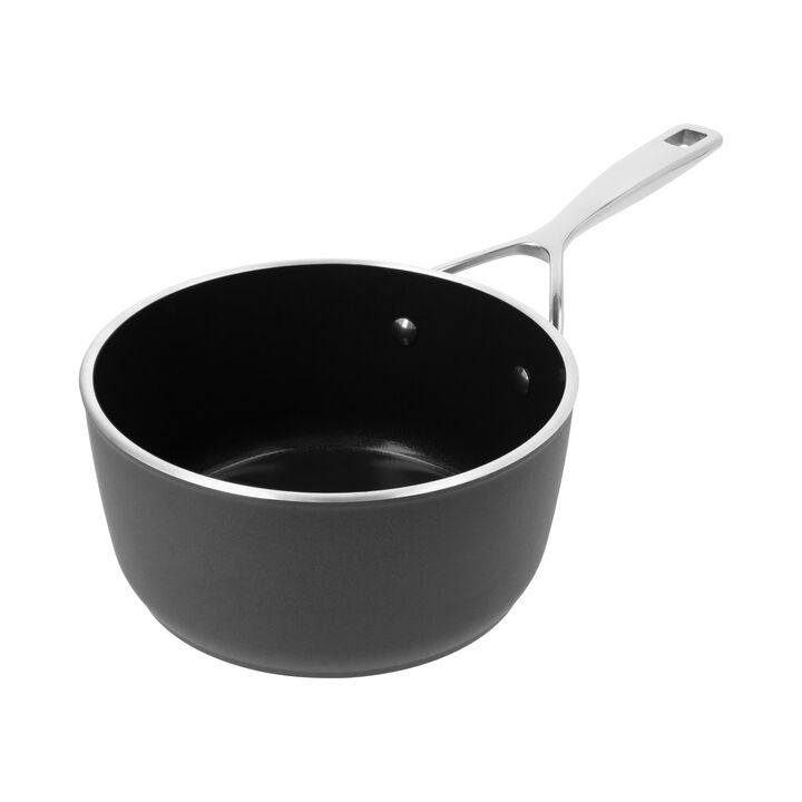 Alu Pro 5, 18 cm Aluminium Saucepan black, large 2