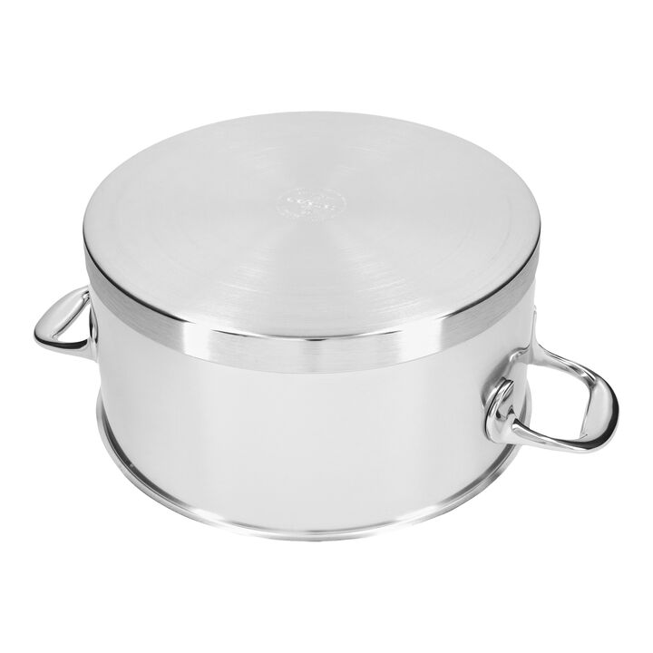 Atlantis, 5.5 qt, 18/10 Stainless Steel, Dutch Oven With Lid, large 4