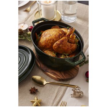D&ouml;k&uuml;m Tencere | Fesleğen | 31 cm | 5,5 l | oval,,large 5