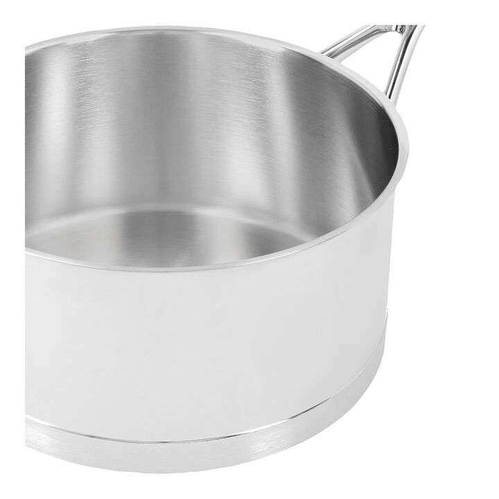 Atlantis 7, 20 cm, Kastrull utan lock, Silver, large 4