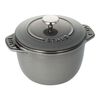 La Cocotte, 12 cm round Cast iron Rice Cocotte graphite-grey, small 1