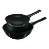 Madura plus, 2 Piece aluminum Frypan and Wok Set, small 1
