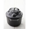 La Cocotte, 17 cm oval Cast iron Cocotte Pig lid black, small 3