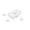 Set bo&icirc;tes sous-vide & pompe, 7-pcs. /L flat, semi transparent-gris / blanc, Plastique, small 7