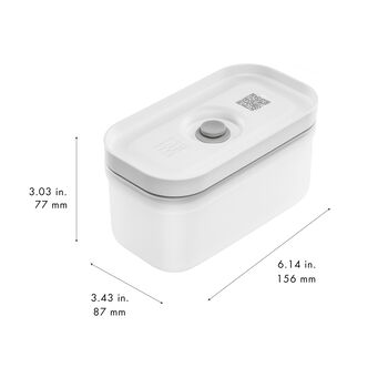 Vakumlu Yemek Taşıma Kabı, S, Plastik, yarı şeffaf-Gri,,large 12