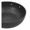 Alu Industry 3, 28 cm / 11 inch aluminum Wok flat bottom, small 3