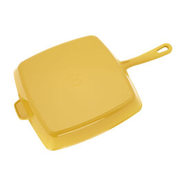 12-inch, Cast Iron, Square, Grill Pan, Citron