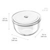 Fresh & Save BOWLS, glass / M/L Vacuum Starter Set, 9-pc , small 16