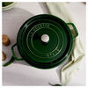 La Cocotte, Cocotte 26 cm / 5,25 l, Rund, Basilikum-Gr&oslash;n, St&oslash;bejern, small 5