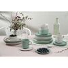 Dining Line, 20 cm ceramic round Plate flat, sage, small 5