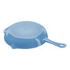 Pans, 26 cm / 10 inch cast iron Frying pan, ice-blue, small 2