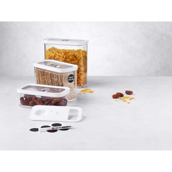CUBE Set, M / 5-par&ccedil;a, şeffaf-beyaz,,large 14