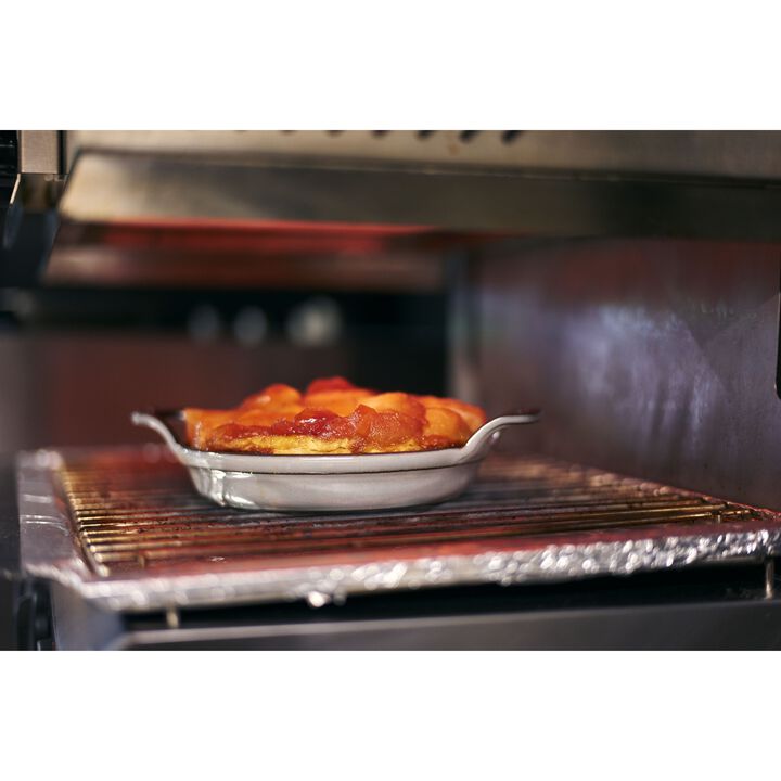 Cast Iron, 4.5-inch, Round, Mini Gratin Baking Dish, Graphite Grey, large 4