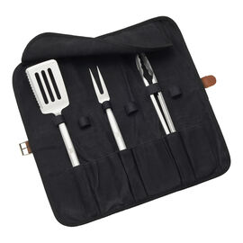 4-pc Grill Tool Set, Stainless Steel 