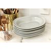 Dinnerware, 10-inch, Oval Serving Dish, White Truffle, small 4