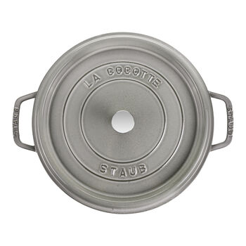 D&ouml;k&uuml;m Tencere | Grafit Gri | 30 cm | 8,4 l | yuvarlak,,large 4