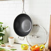Peak, Wok Med l&aring;g 30 cm, 18/10 rustfrit st&aring;l, small 2