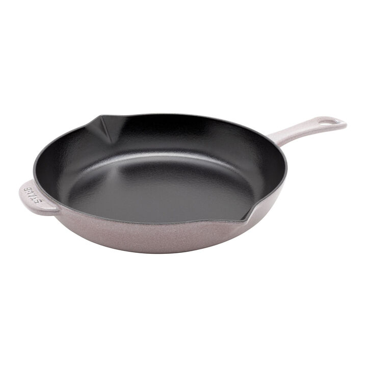 Cast Iron, 10-inch, Frying Pan, Lilac, large 1