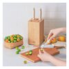 Napoli, 5 Piece, Knife block set, white, small 2