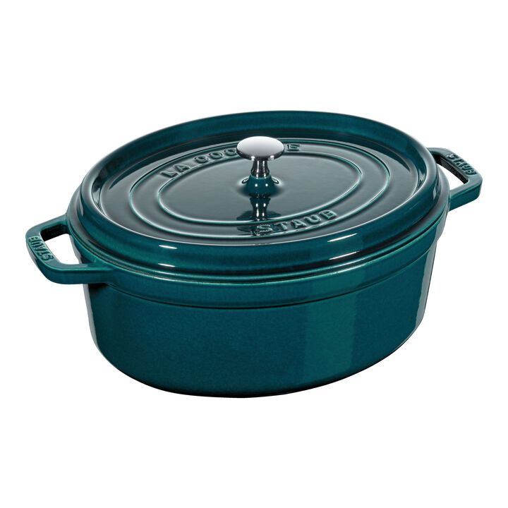 La Cocotte, Cocotte 31 cm, oval, La-Mer, Gusseisen, large 1