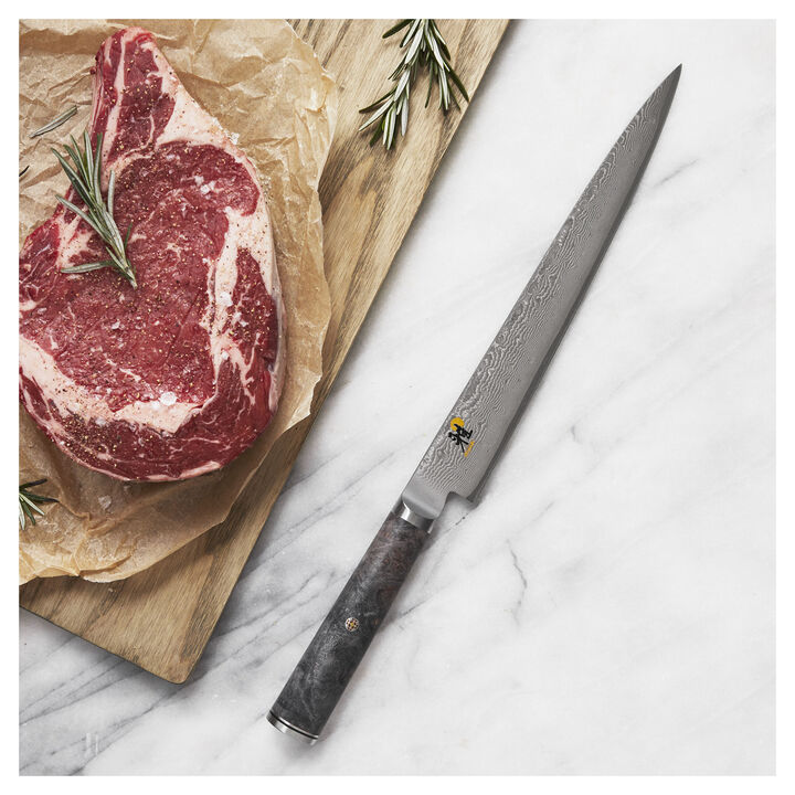 BLACK 5000MCD67, 9.5-inch Black Maple Slicing/Carving Knife, large 2
