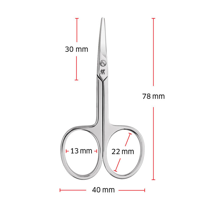 CLASSIC, Baby Nail Scissors - Shiny Stainless Steel, large 4