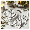 Bellasera (matted), 45-pc Satin Flatware Set, 18/10 Stainless Steel, No-Color, small 2