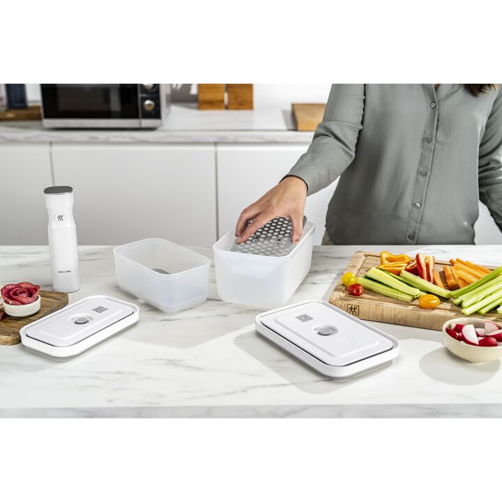 Fresh & Save, ドリップトレイセット プラスチックコンテナ用, M/L / 2-個, large 3