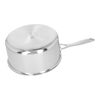 Industry 5, 2.2 l 18/10 Stainless Steel round Sauce pan with lid, silver, small 2