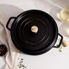 La Cocotte, Cocotte 26 cm, redondo, Negro, Hierro fundido, small 5