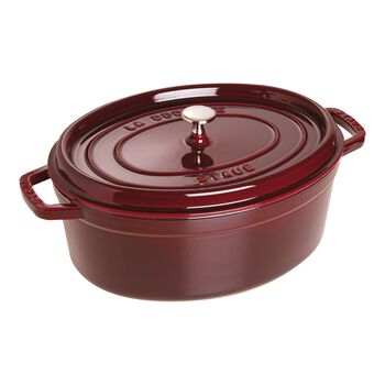 D&ouml;k&uuml;m Tencere | Bordo | 31 cm | 5,5 l | oval,,large 1