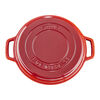 Braisers, 6 l cast iron round Braise + grill, cherry, small 6