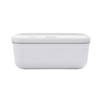 Vakumlu Yemek Taşıma Kabı, L, Plastik, Beyaz-Gri,,large 4