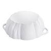 Cast Iron, 3.5 qt, Pumpkin, Dutch Oven With Stainless Steel Knob, Pure White, small 4