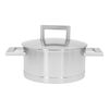 John Pawson 7, Casserole avec couvercle &agrave; double parois 16 cm / 1,5 l, small 1