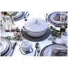 La Cocotte, Cocotte fiocco di neve rotonda - 24 cm, tartufo bianco, small 6