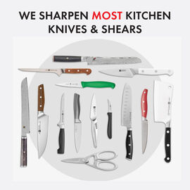 Knife Aid Professional Knife Sharpening by Mail, 7 knives